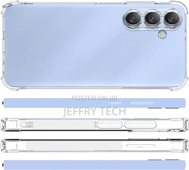 Leray Samsung Galaxy S25 Plus Case Clear Unisex Shockproof - thumbnail 3