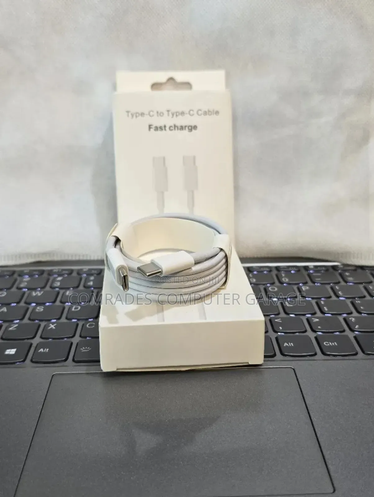 The Cable Is a Usb Type-C to Type-C Cable