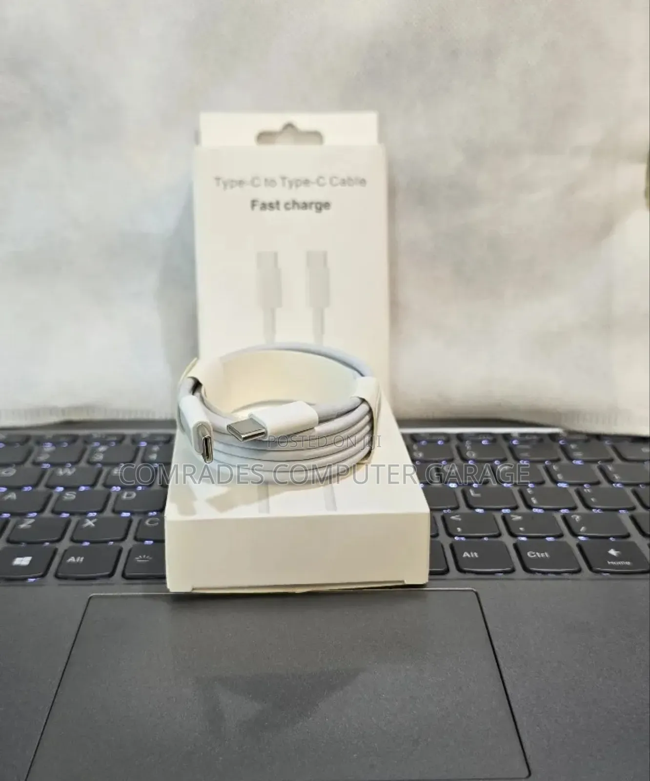The Cable Is a Usb Type-C to Type-C Cable