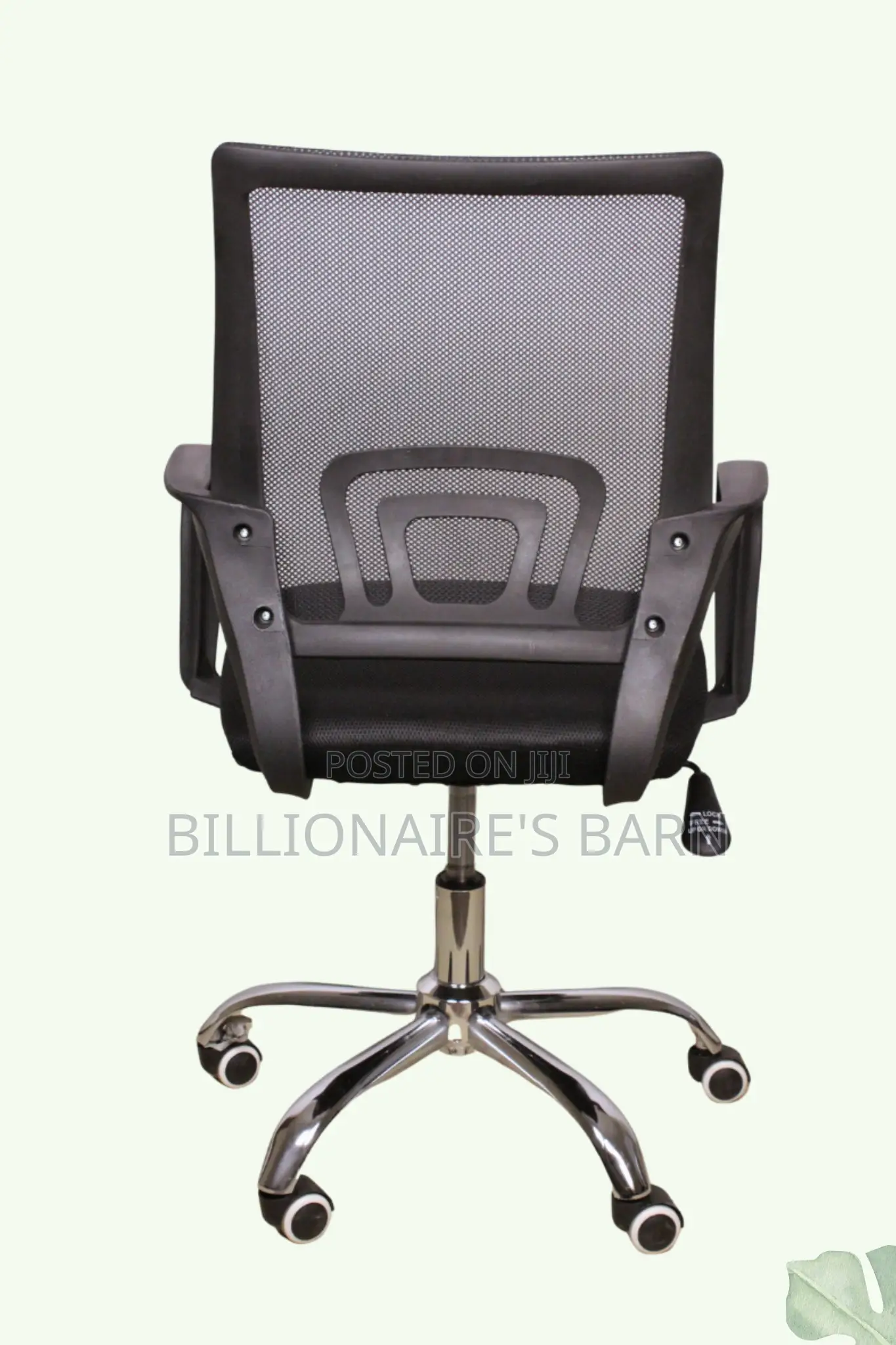 Mesh Office Chair With Ergonomic Fabric With Lumbar Support