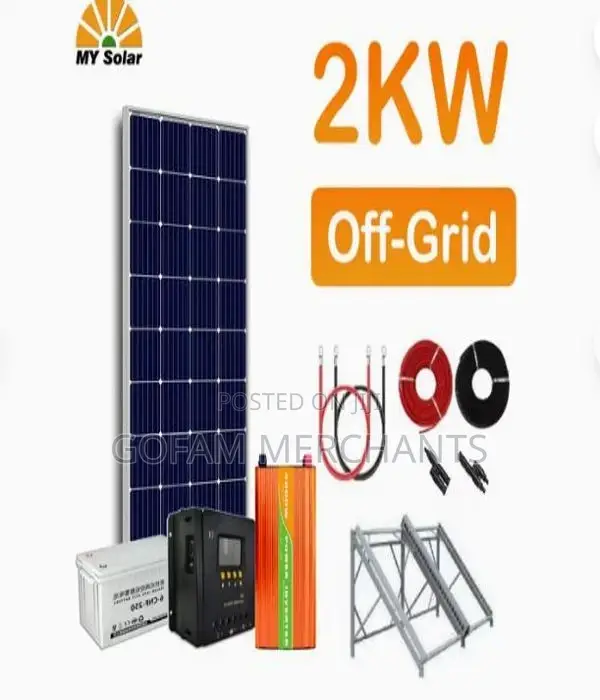 2kw Off/on Grid Solar System
