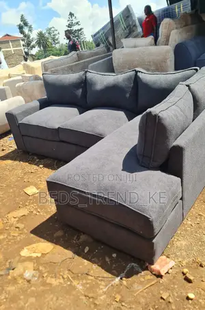 Decent Soft 6 Seater L Seat Sofa