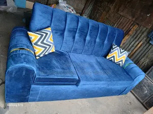3,2 Blue Three Seater Sofa Set for Sale