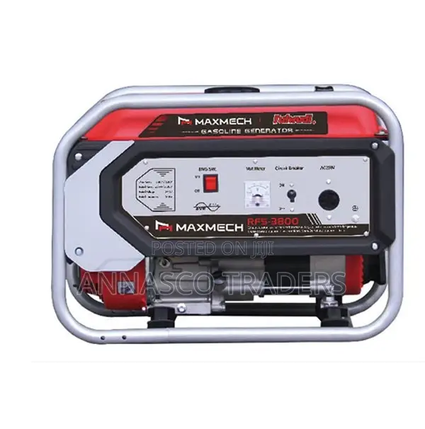 Manual Generator Maxmech Rfs-3800 2.8 Kva/2.2 Kw
