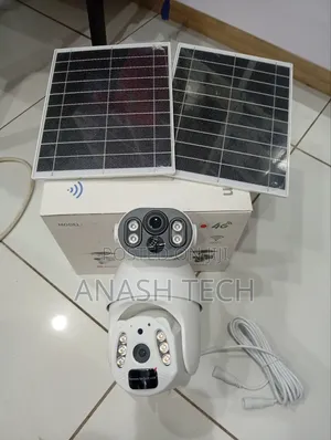 6mp Ubox Dual Lens Screen Recent Solar Power PTZ Camera