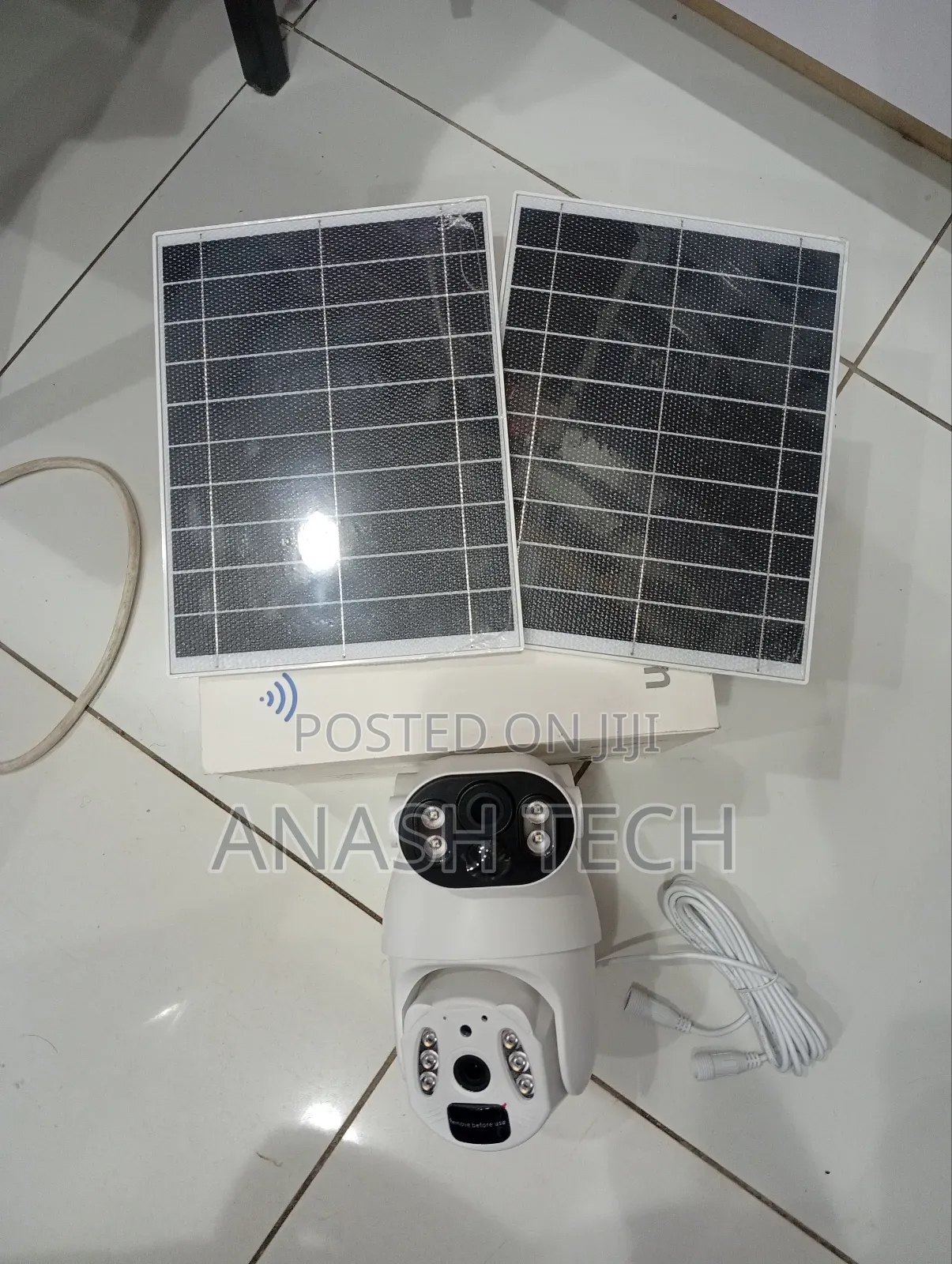 Recent 6mp Ubox Dual Lens Screen Solar Power PTZ Camera