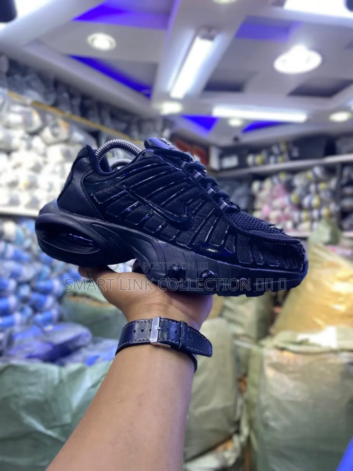 Nike Shocks All Black New