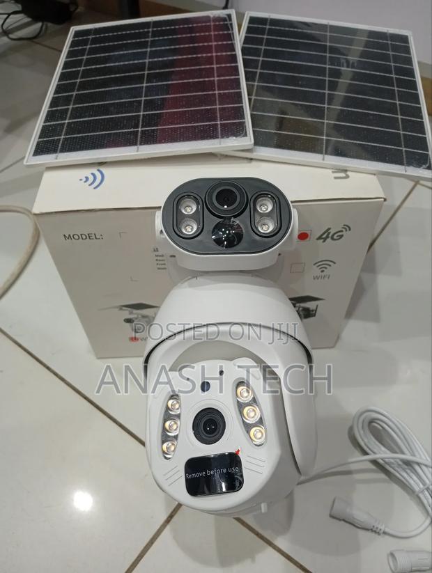 Advanced Solar 6mp PTZ Ubox Dual Lens Dual 4g CCTV