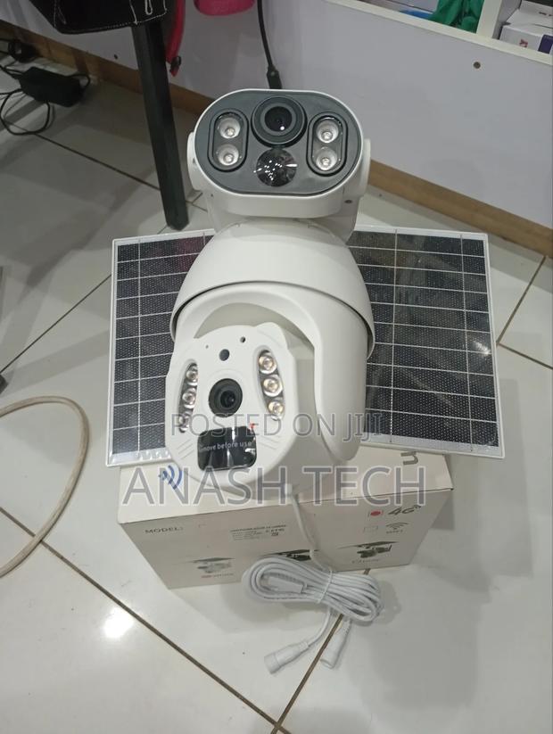 Weatherproof Advanced Solar 6mp PTZ Ubox Dual Lens 4g CCTV