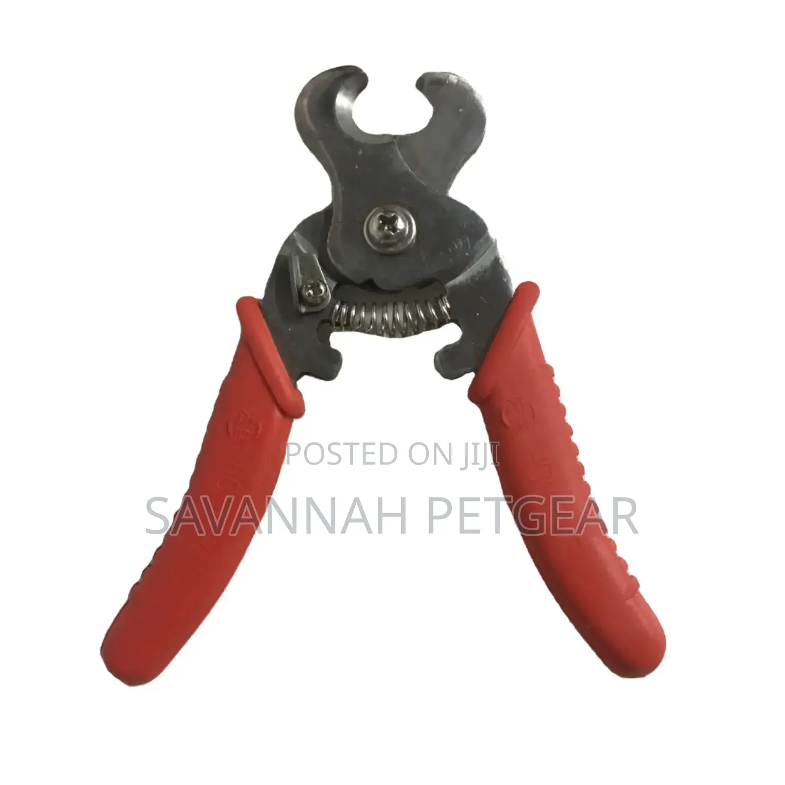 Metallic Ear Tag Remover Plier With Red Handle - Cow Ear Tag