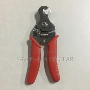 Metallic Ear Tag Remover Plier With Red Handle - Cow Ear Tag