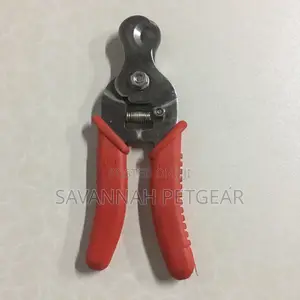 Metallic Ear Tag Remover Plier With Red Handle - Cow Ear Tag