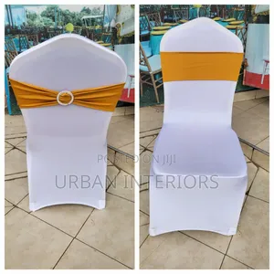 Spandex Covers for Events Spandex Chair Covers With Gold