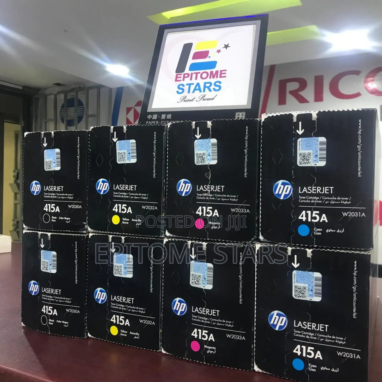 Hp Color Laserjet Pro M454dw Toner Hp415a Yield Above 2,500