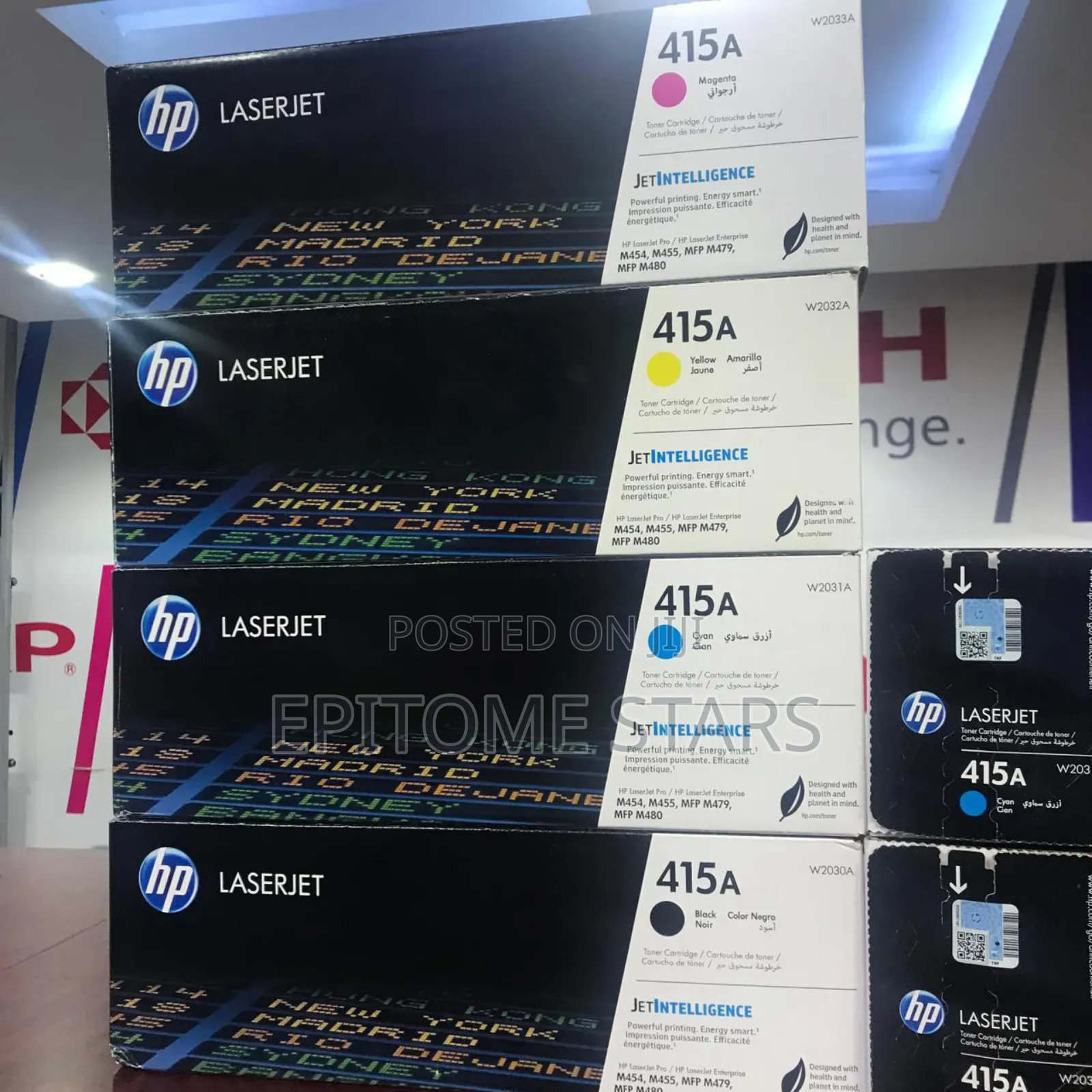 Hp Color Laserjet Pro Mfp M479dw Toner Hp 415a Yield 2,500