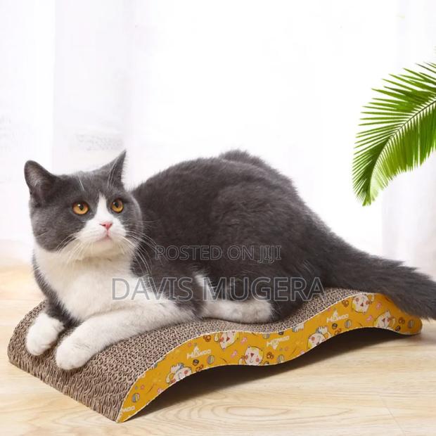 High Quality Durable Corrugated Paper Pet Cat Scratching Pad - thumbnail 2