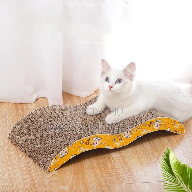 High Quality Durable Corrugated Paper Pet Cat Scratching Pad - thumbnail 3