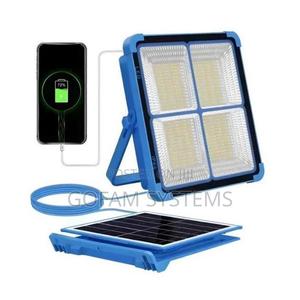 200-Watt Solar Floodlight Mobile Emergency Power Bank - main view