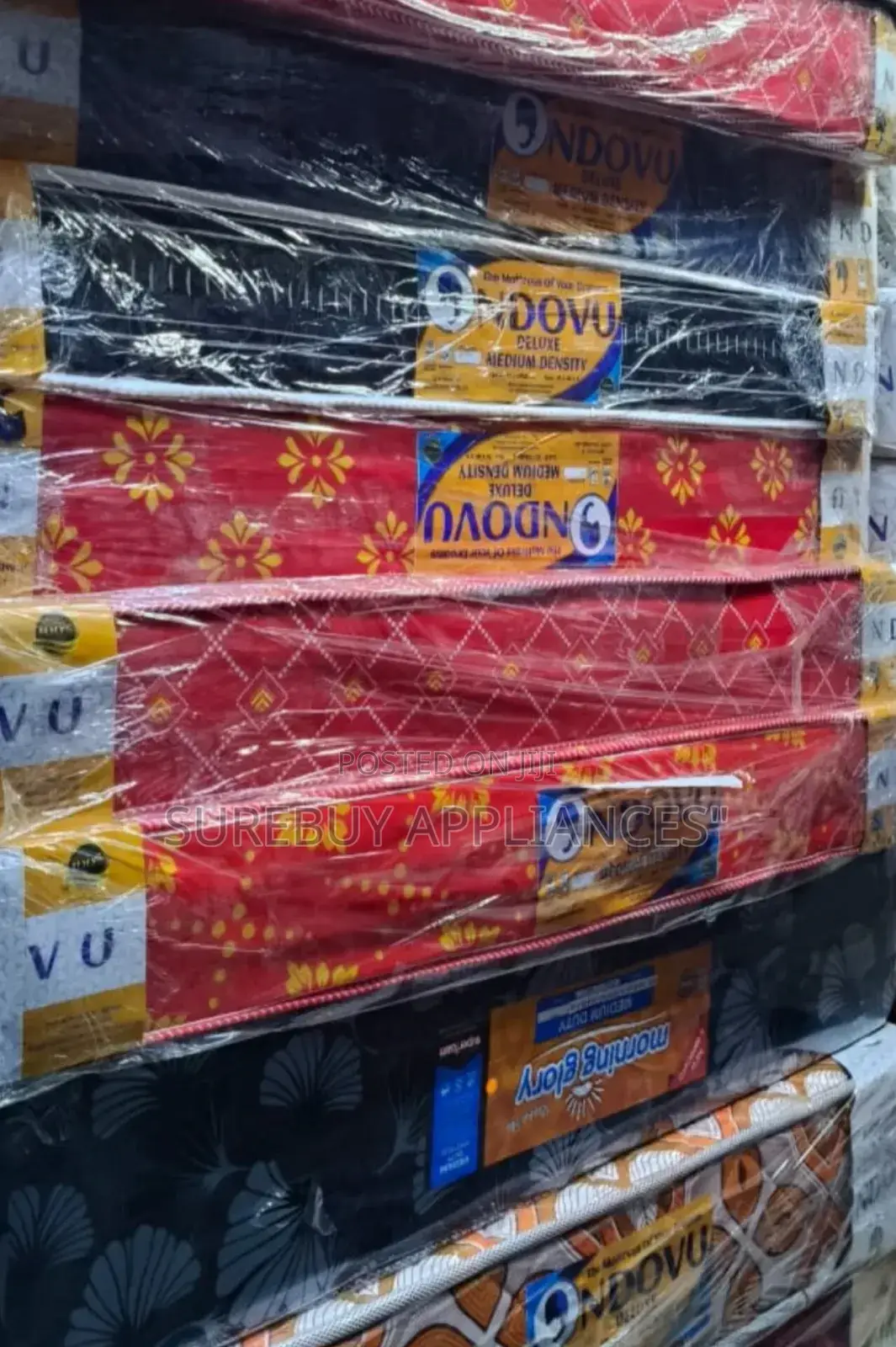 4*6 8inches Ndovu Mattress Medium Density Plain