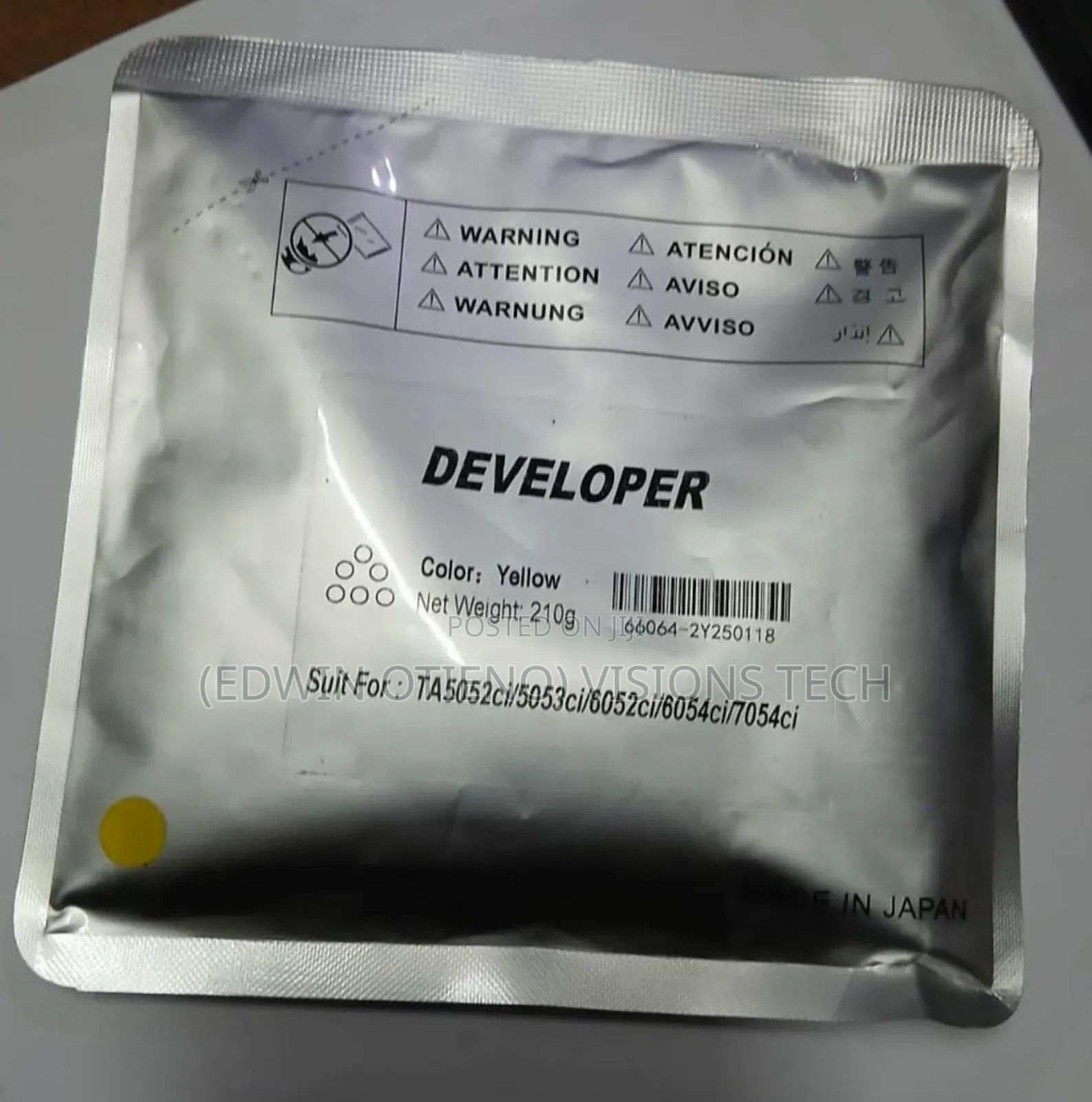 Developer for Kyocera Taskalfa 2552ci 3252ci 4052ci 5052ci