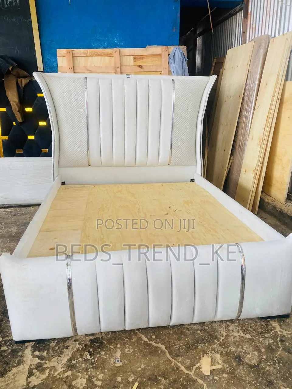 Bold New 6 by 6 Ft Modern Bed