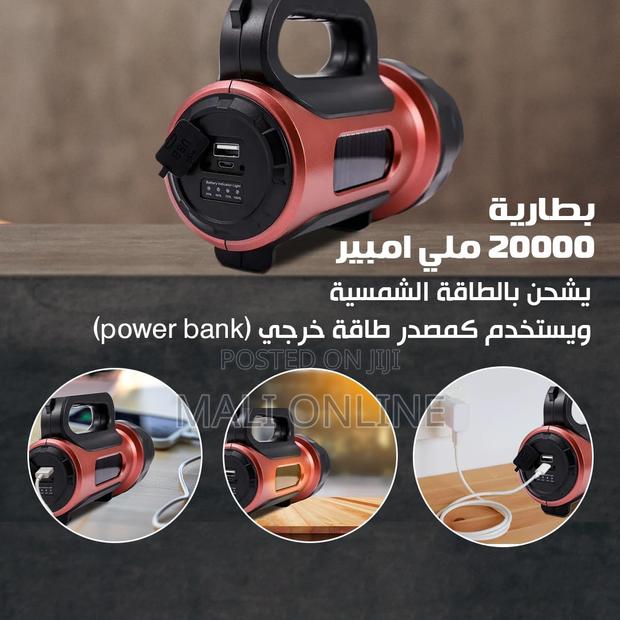 Outdoor Searchlight 20000mah Rechargeable Flashlight - thumbnail 4