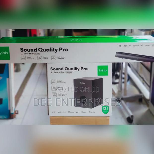 Syinix Soundbar
Model Syn-580 - main view