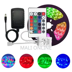 5m Rgb Led Strip Light With Remote Control 2835 Smd Color