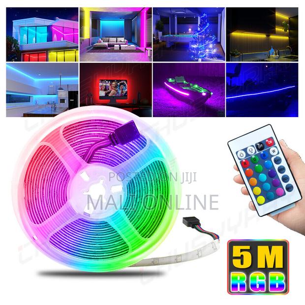5m Rgb Led Strip Light With Remote Control 2835 Smd Color - thumbnail 6