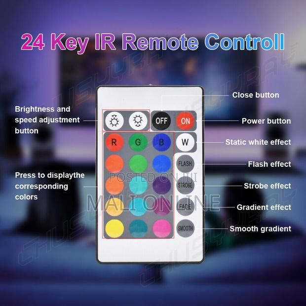 5m Rgb Led Strip Light With Remote Control 2835 Smd Color - thumbnail 7