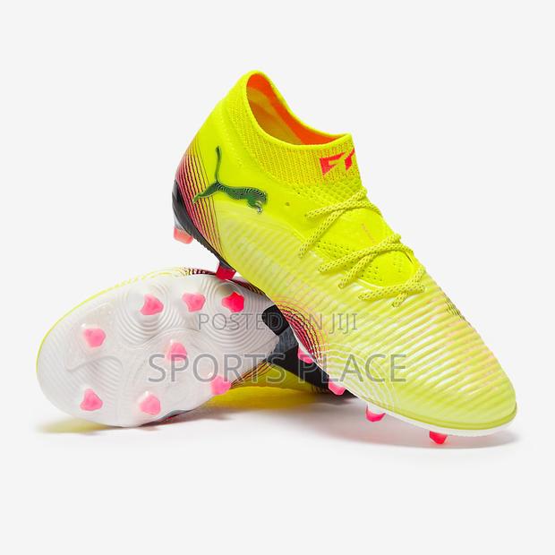 Bright Puma Future 8 Ultimate Ag Football Boots - main view