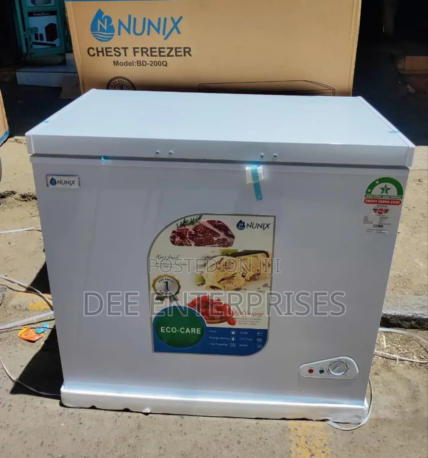 200l Nunix Chest Freezer