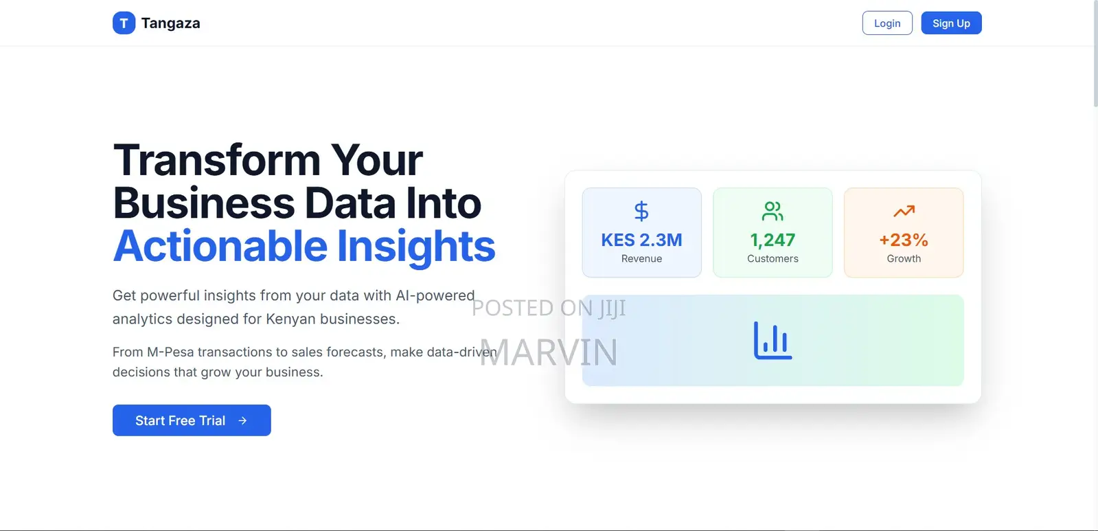 Tangaza - Mpesa Analytics Platform