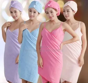 Microfiber Ladies Towel Come With Hair Turban