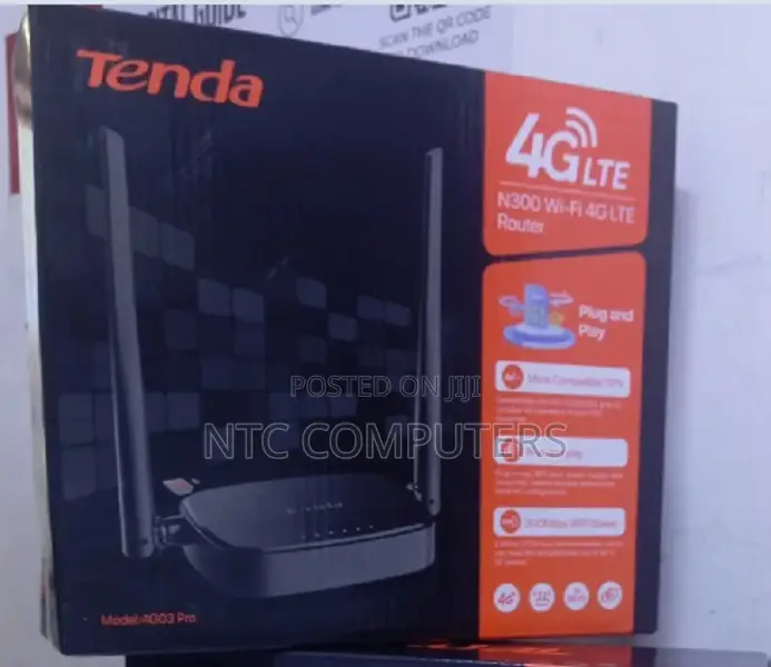 Tenda 4g03 Pro 3g/4g Lte N300 Wi-Fi Router