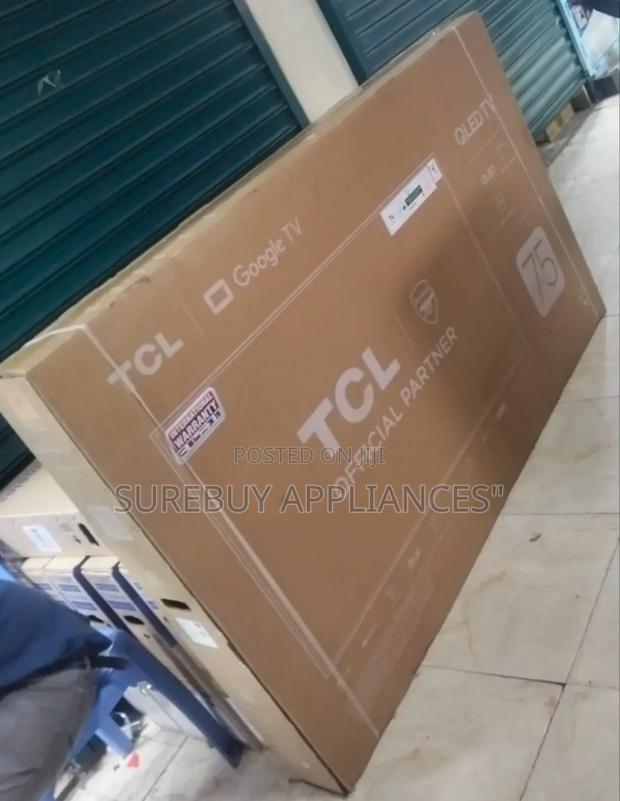 TCL 75 Inch Android Qled /Uhd Led Tv – (75c725)