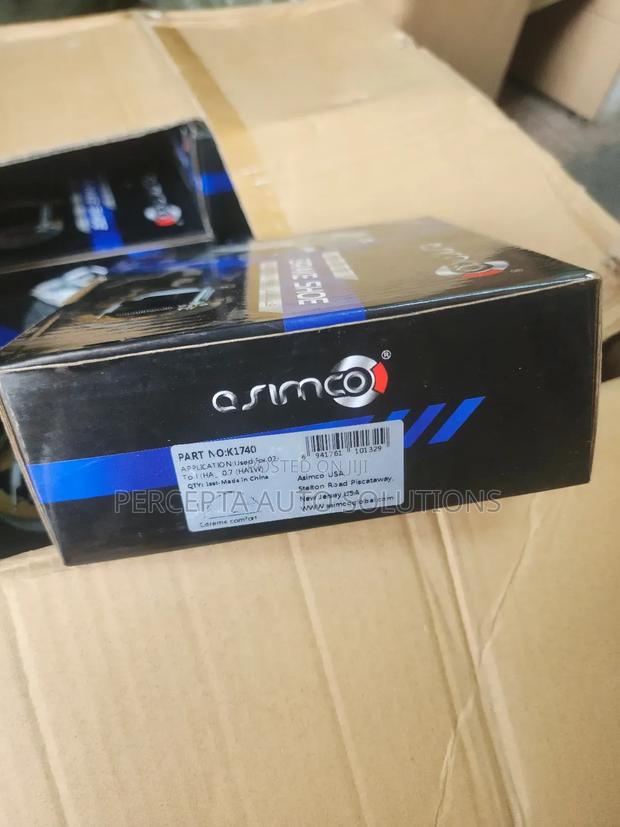 Asimco Brake Shoe Kit for Nissan Tiida C11,Sylphy G11,Wingroad,Colt