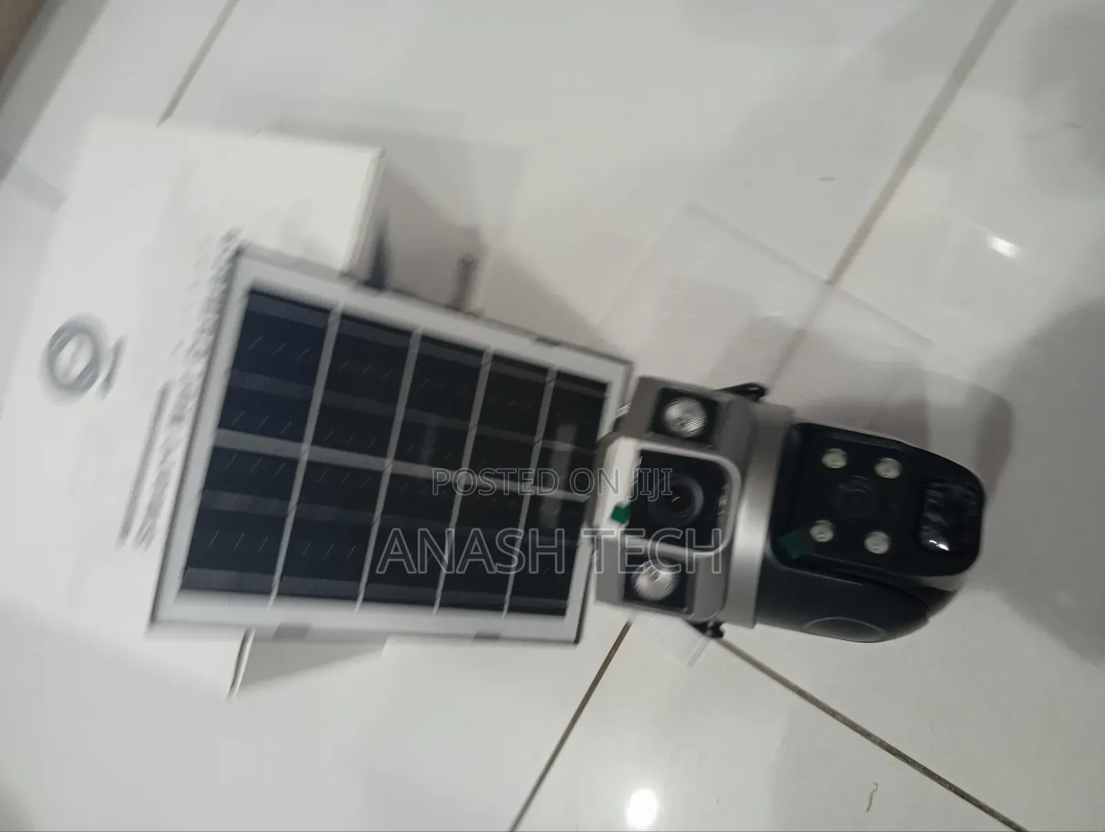 Stunning Image 4g Dual Lens PTZ Rotating Solar CCTV Camera