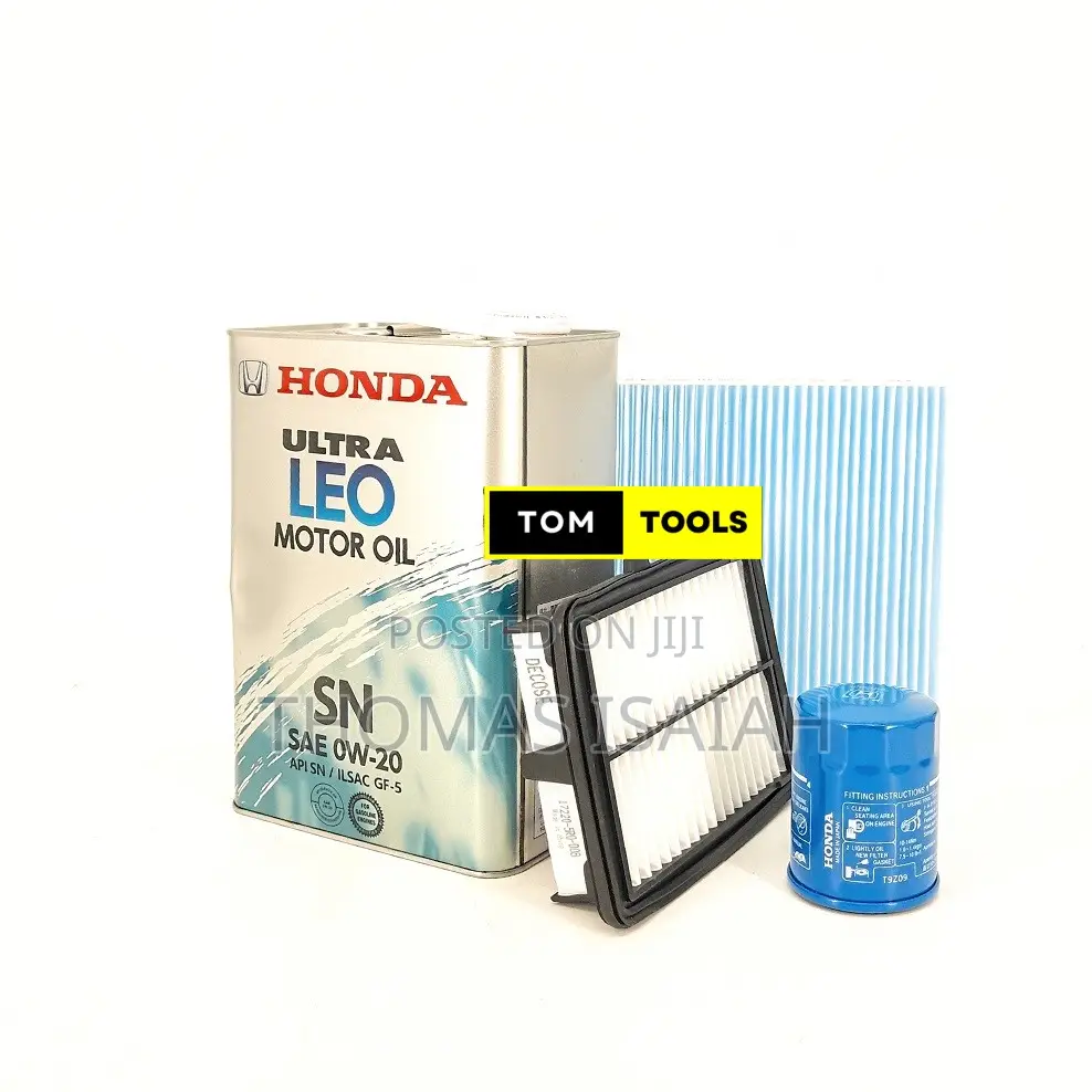 Honda Fit Hybrid Service Pack With Filters and 0w-20 Oil