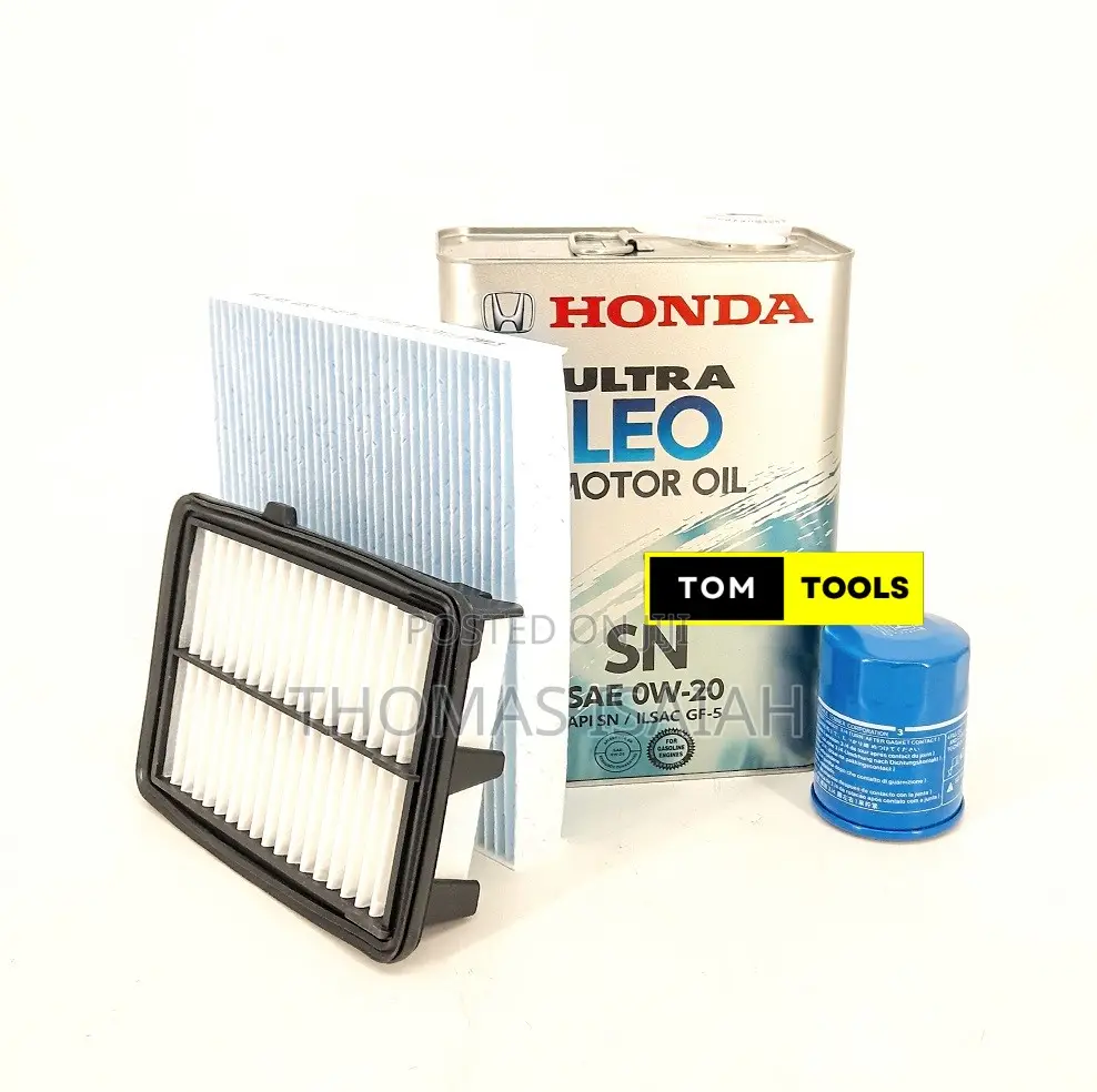 Honda Fit Hybrid Service Pack With Filters and 0w-20 Oil