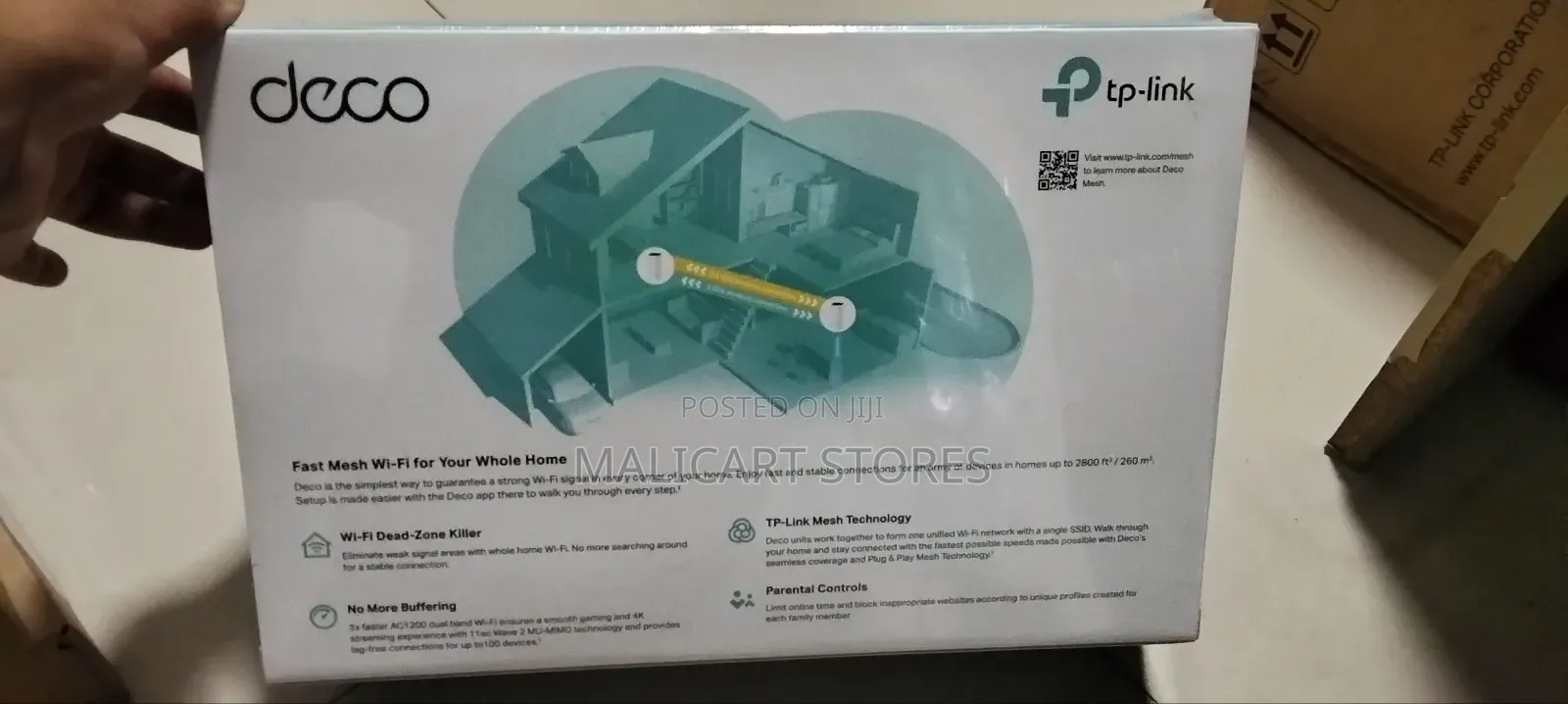Tp-Link Deco M4 Ac1200 Whole Home Mesh Wi-Fi System