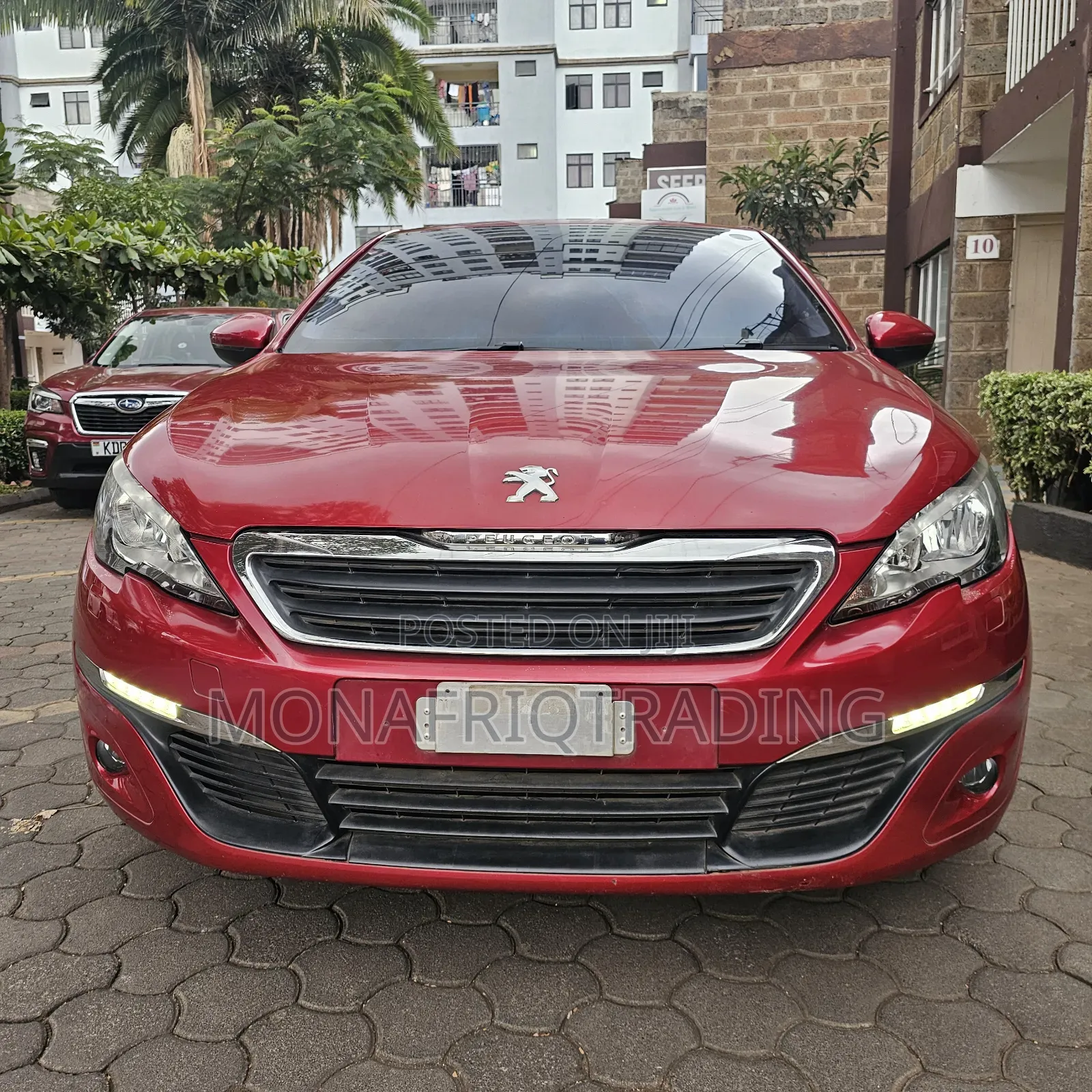 Peugeot 308 2015 Red