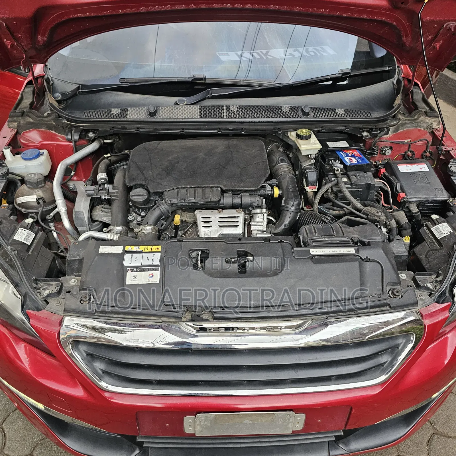 Peugeot 308 2015 Red