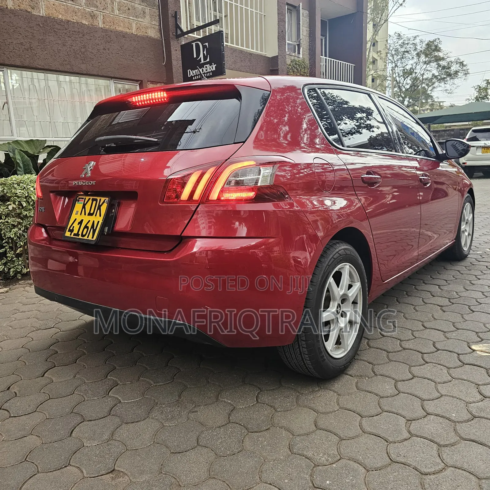 Peugeot 308 2015 Red