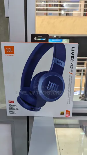 JBL Live 670nc - Wireless on-Ear Headphones (Blue)