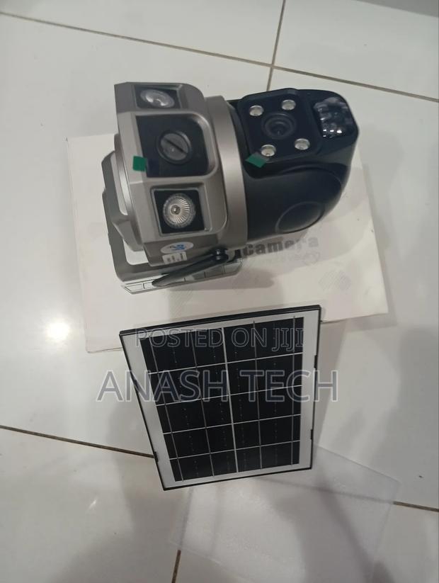 Ip66 Water Proof 4g Simcard PTZ Rotating Solar CCTV Camera