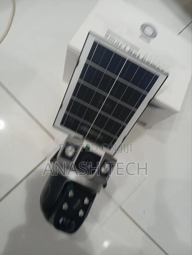 4g Simcard PTZ Rotating Solar CCTV Camera - main view