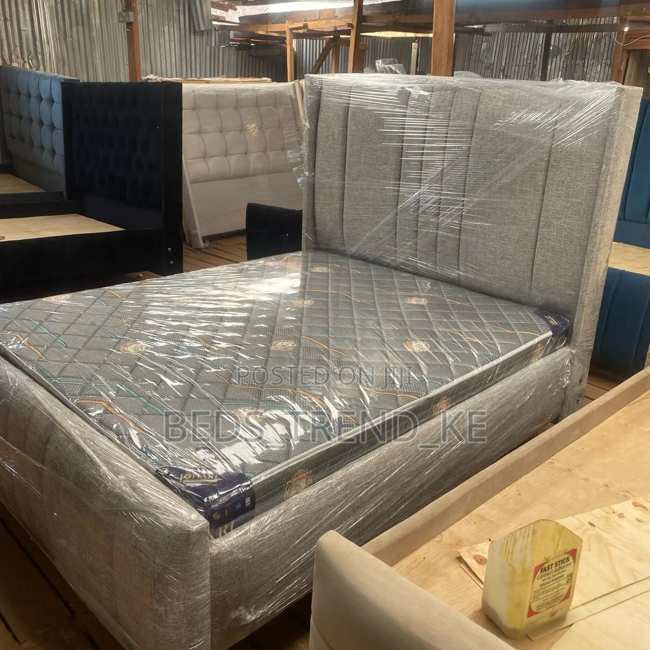 Firm 6 by 6 Modern Bed