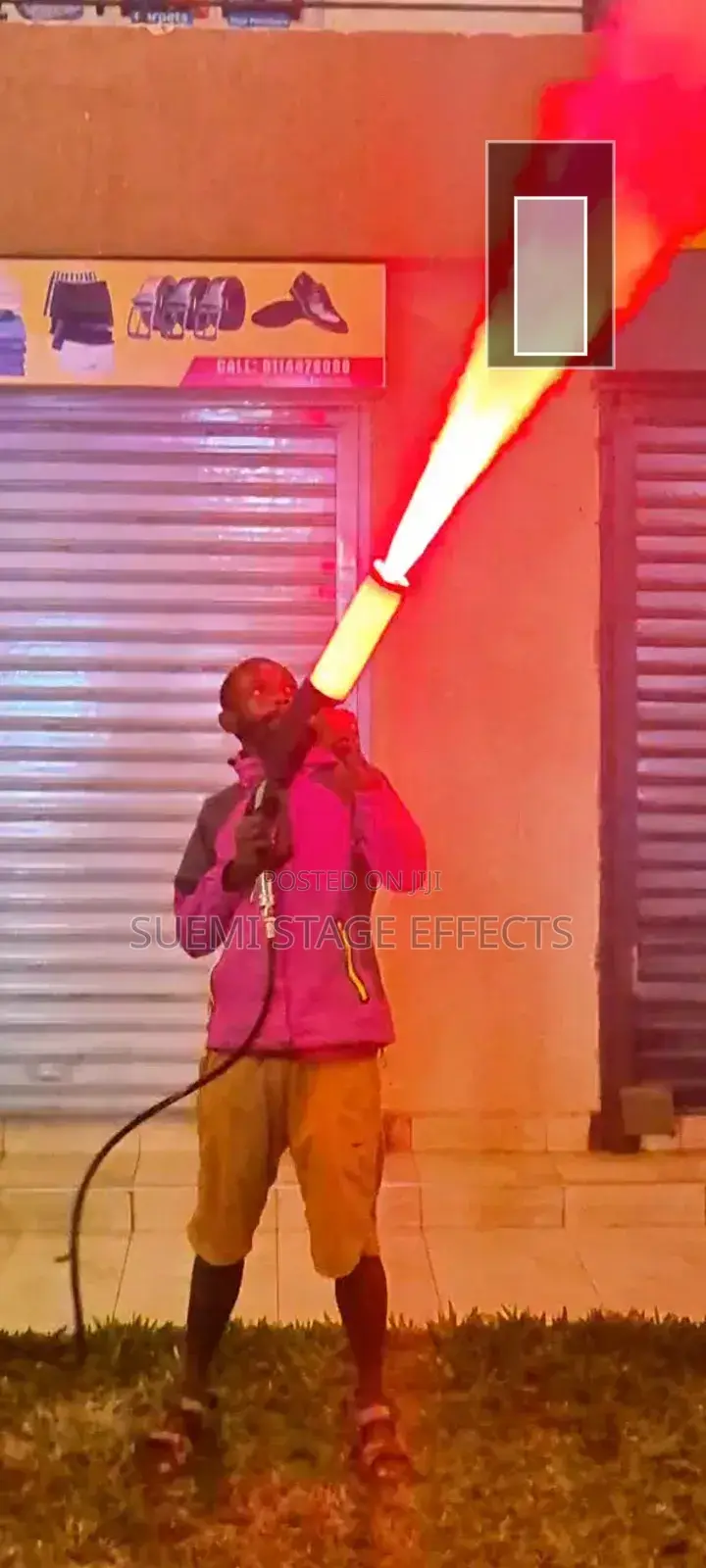 Led Co2 Smoke Gun For Djs Performers