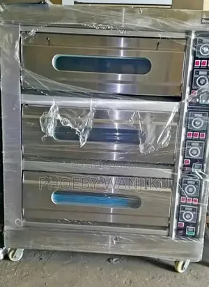 3 Deck 6 Trays Oven